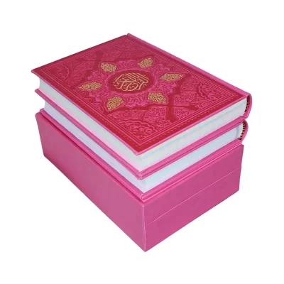 پک دو جلدی قرآن و دیوان حافظ رنگی