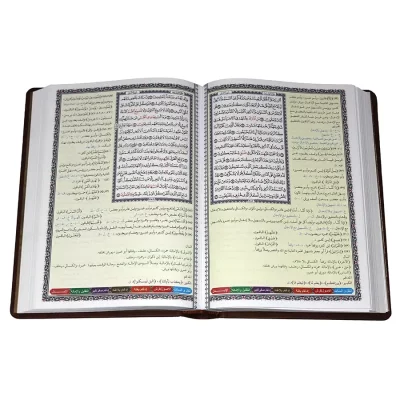 بخشی از قرآن الشاطبیه در قطع وزیری